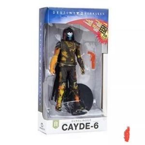 Destiny 2 McFarlane CAYDE-6 Gunslinger 7" Golden Gun Figure w/ Emblem Code MISB